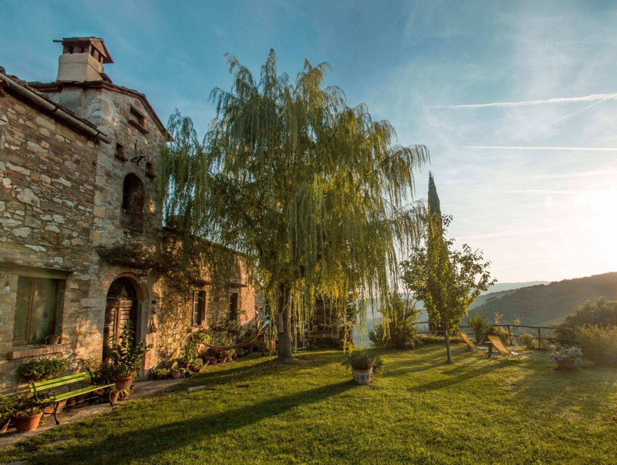 바르베리노 디 발 델사 Agriturismo Montecorboli 빌라 외부 사진