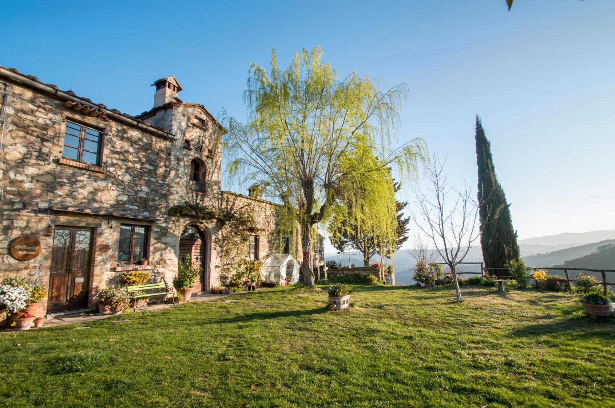 바르베리노 디 발 델사 Agriturismo Montecorboli 빌라 외부 사진